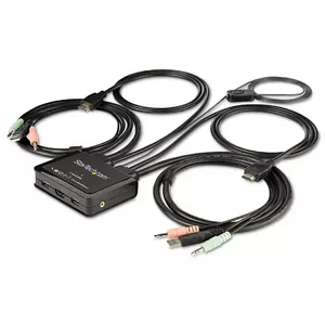 KVM Switch StarTech.com 2 Port HDMI 4K 60Hz USB Compact