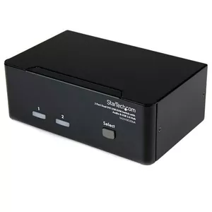 KVM Switch StarTech.com SV231DD2DUA Dual DVI USB 2.0 Hub Audio