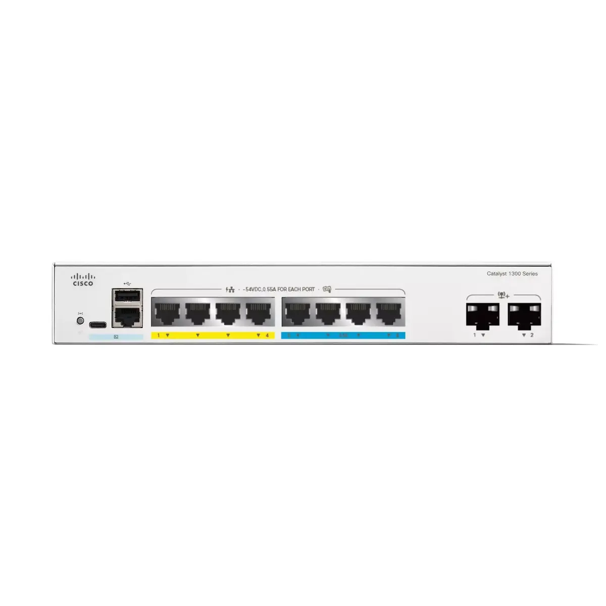 Pārvaldāms slēdzis Cisco Catalyst C1300-8MGP-2X Photo 2