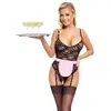 Cottelli Collection Maid боди L черный Photo 4