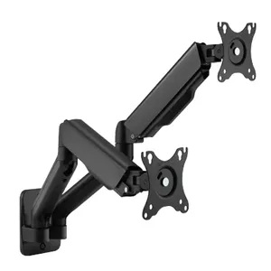 Monitor Mount Fellowes dual-arm wall mechanical spring LDA32-114E for two displays