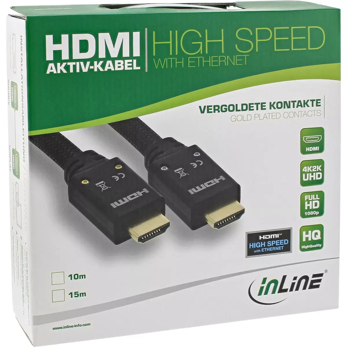 InLine HDMI Active cable 15m Photo 2