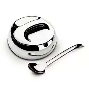 Sugar bowl Tramontina BR0164400/500 stainless steel with spoon 500 ml