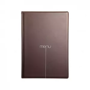Menu cover A5 Dag Style IT51RIA53ZM, chocolate color