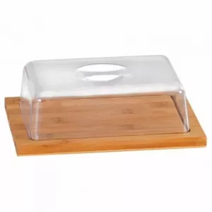 Cutting board KESPER 58643 rectangular bamboo 250x200 mm set of 4