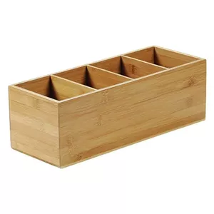 Pārnēsājams aksesuāru statīvs KESPER DE7670850 bambuss 35x12x14 cm