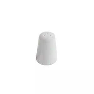 Ceramic salt cellar Porland TR1204ALM002067 Grey — countertop porcelain salt container, oven- and microwave-safe