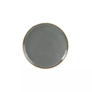 Porland ceramic pizza plate 32 cm, dark grey, model TR1204ALM002447