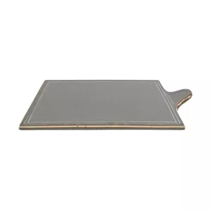 Cheese plate Porland SEASONS TR1204ALM002585 29 cm Dark Grey porcelain, oven- and microwave-safe