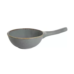 Serving pan Porland SEASONS 15 cm Dark Grey — porcelain, oven & microwave safe