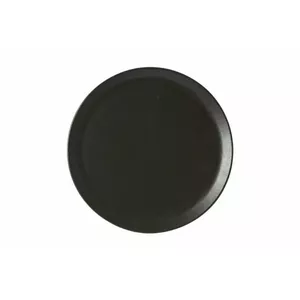 Porland dinner plate 32 cm black ceramic TR1204ALM001520, porcelain, oven & microwave safe