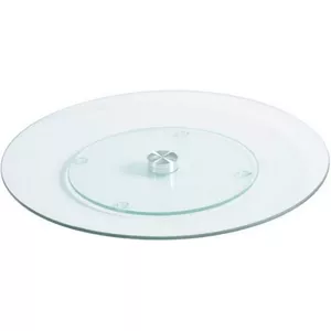 Glass serving plate KESPER DE7634440 32 cm round