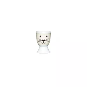 Porcelāna olu trauks ar kaķa seju 8 cm — KitchenCraft — porcelāns, piemērots trauku mazg. un mikroviļņu krāsnīm