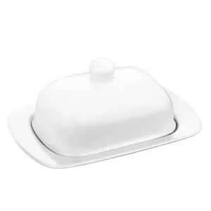 Porcelain butter dish Wilmax WL-996109/A 19×12.5×8.5 cm