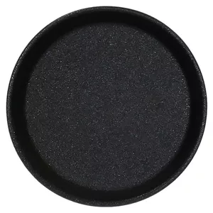 Ceramic soy sauce dish Tognana 8 cm, black matte