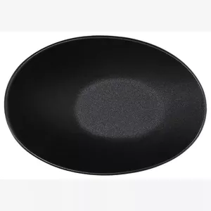 Salad bowl Tognana IT64JP120250779 26×18 cm, 450 ml, black matte ceramic
