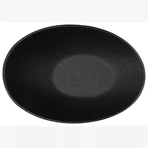 Ceramic salad bowl Tognana 31.5 x 20 cm 700 ml Black Matte