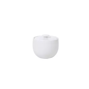 Sugar bowl Leela Baralee TH04095811AG001, 250 ml, white porcelain