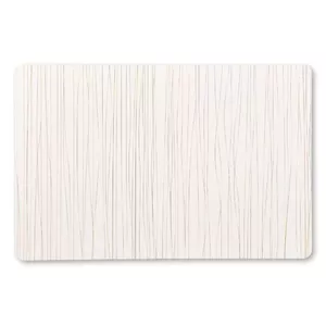 Serving Tray KESPER DE7677600 43.5×28 cm white PP plastic with gold stripes
