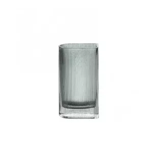 Glass Vase WMF STYLE LIGHTS, gray-tinted, 20 cm height