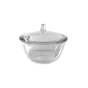 Glass sugar bowl Arkolat PL551299 — height 9 cm, diameter 12 cm