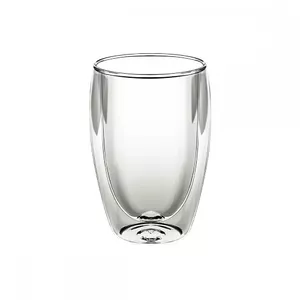 Insulated double-wall drinking glass Wilmax PL62WL-888733A, tempered glass, 300 ml