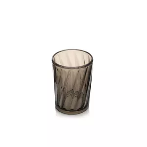Glass DEPA TR196991 acrylic transparent gray 410 ml — drinking glass