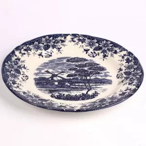 Dinner plate Claytan WINDMILL BLUE PLATE MY01185B/P — ceramic, 26 cm