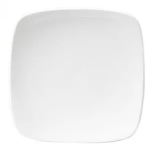 Square ceramic table plate Leela Baralee TH0306Q02N 21×21 cm, microwave- and dishwasher-safe