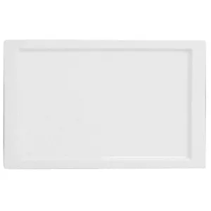Rectangular SIMPLE PLUS Dish by Leela Baralee TH0303Q68M — 15×27 cm, kaolin ceramic, microwave- and dishwasher-safe