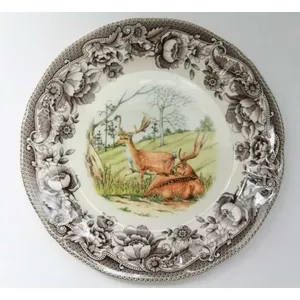 Claytan deer half-plate 27.3 cm, ceramic tableware