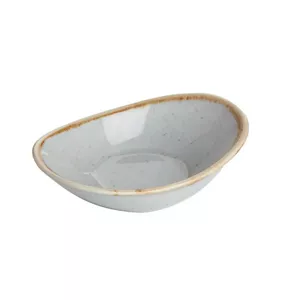 Porland ceramic side plate SEASONS TR1204ALM001637 — 11 cm gray, oven- and microwave-safe