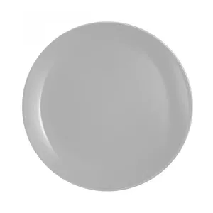 Dinner plate Luminarc Diwali Granit 19 cm — Opal tempered glass, microwave- and dishwasher-safe