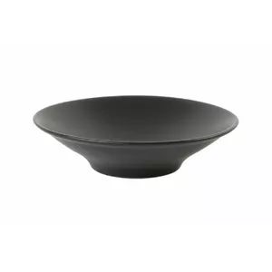 Porland porcelain plate 19 cm Seasons series, black glaze, oven & microwave safe