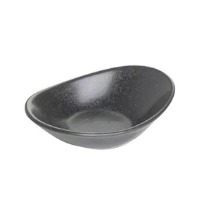 Side plate Porland TR1204ALM001631 11 cm black ceramic