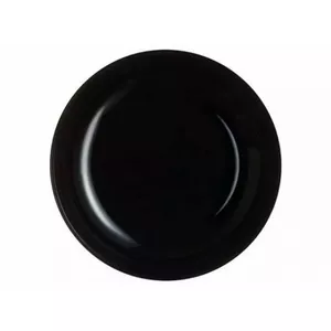 Dinner plate Luminarc FRIENDS TIME BLACK 25 cm, ceramic, round