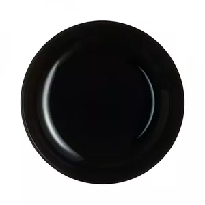 Dinner plate Luminarc FRIENDS TIME BLACK 17 cm – ceramic/porcelain round plate