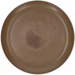 Porcelain dinner plate Tognana TERRACOTTA BROWN 28 cm, porcelain 28 cm diameter
