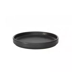 Ceramic fish serving plate WMF Fish Geo 14 cm, graphite color, dishwasher- and microwave-safe