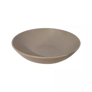 Soup plate Keramika ALFA 22 cm ceramic, beige