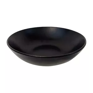 Soup plate Keramika TR18PT044022F956 22 cm, ceramic, black matte