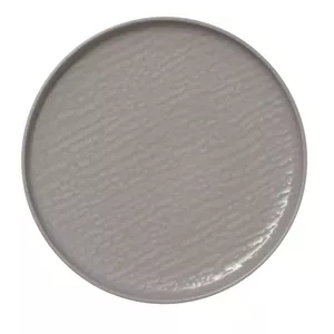 Porcelain fish dish WAS DE1234884127 27 cm, grey