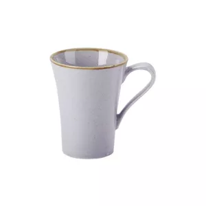 Keramikas krūze Porland TR1204ALM001455 34 cl (300 ml), pelēka, porcelāns, 10,3×9,1 cm