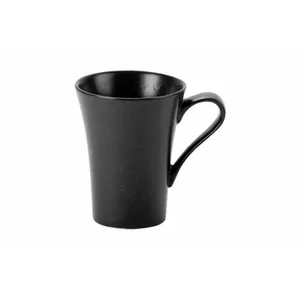 Porland ceramic mug TR1204ALM001529 — 34 cl (300 ml), black, oven- and microwave-safe