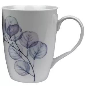 Ceramic mug Shenzhen Sunnie Industrial SUNNY KRŪZE 473 ml — Eucalyptus design, 473 ml capacity