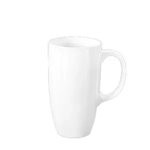 Porcelain mug Wilmax PL62WL-993093A 630 ml, white, microwave & oven safe