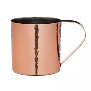 Moscow Mule Mug Bar Craft GB40BCLLMULE 550 ml, stainless steel with copper-look coating, hammered finish