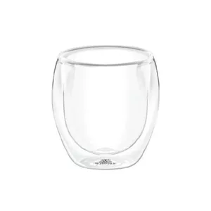 Double-wall glass cup Wilmax GB75WL-888758A, 100 ml, clear