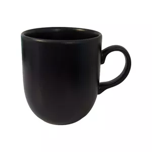 Ceramic mug Keramika TR18KP205010F956 420 ml, black matte finish