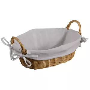 Groziņš ar rokturiem KESPER DE7617685 32×23×10 cm — Plastmasas korpuss ar tekstila oderi